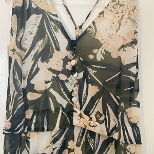Size US 8 H&M pattern maxi dress